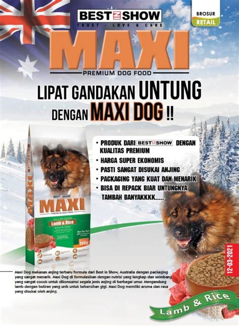 Jual Maxi Dog 20kg Petshop Indonesia