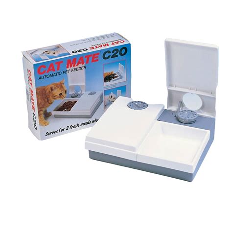 Cat Mate C20 Automatic 2 Meal Feeder With Ice Pack