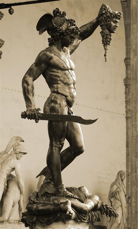 Perseus With The Head Of Medusa Photograph By Zinvolle Art Pixels