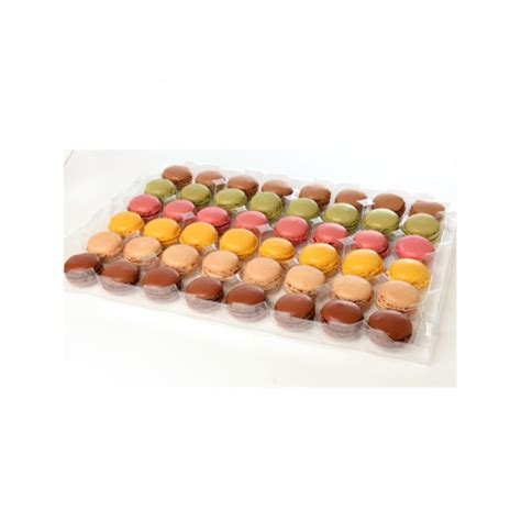 48 Mini Macarons Assortis Burgard Hoerdt Alsaceshop