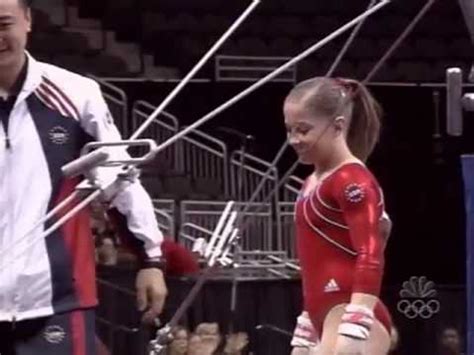 Shawn Johnson Uneven Bars 2007 Tyson American Cup Video Dailymotion