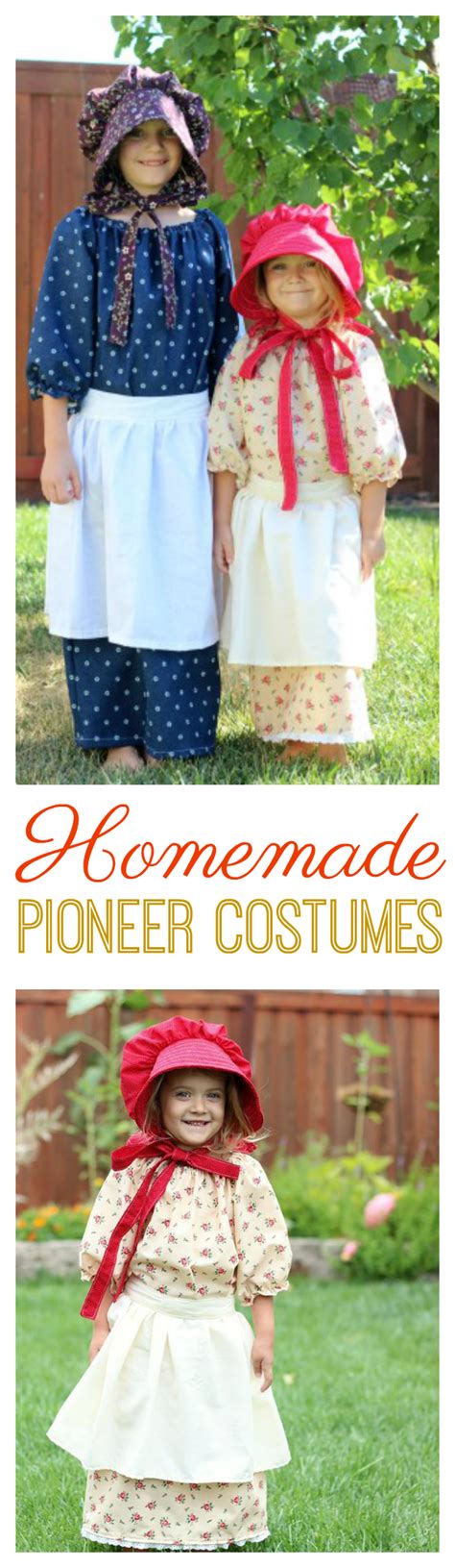 A Simple Elastic Pioneer Dress Apron And Bonnet Perfect For Any