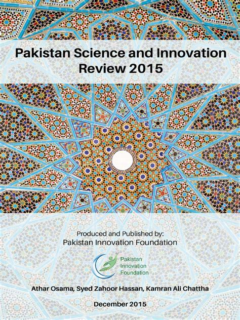 Pakistan Science Innovation Review Pdf Pakistan Science And
