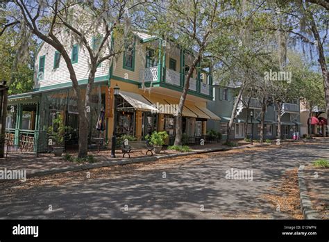 Haile Plantation is an upscale development of houses condos Stock Photo