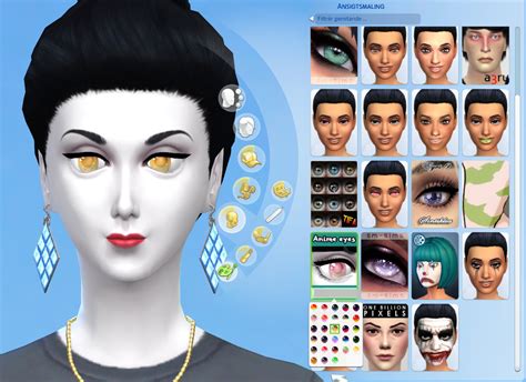 Sims 4 Male Eyes Anime