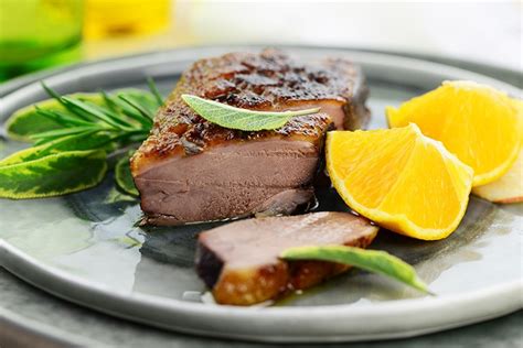 Gebratene Entenbrust mit Salbei und Orangen Rezept