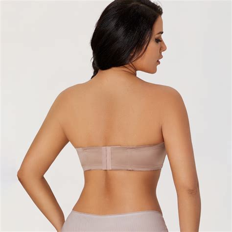 Delimira Womens Strapless Underwire Plus Size Multiway Full Coverage