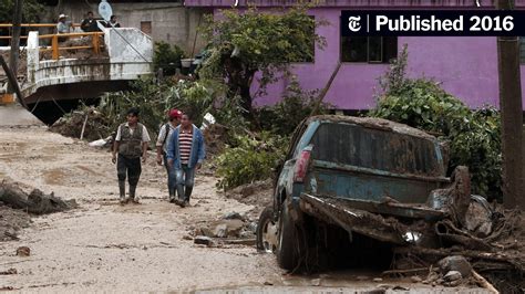 Landslides In Mexico Kill At Least 39 After Rains From Tropical Storm