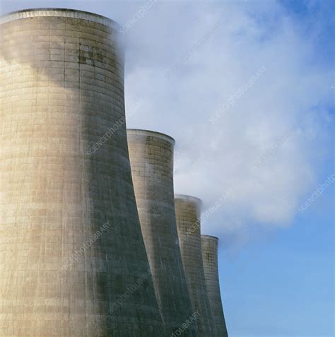 Cooling Towers Of A Nuclear Power Plant Stock Image T1700478