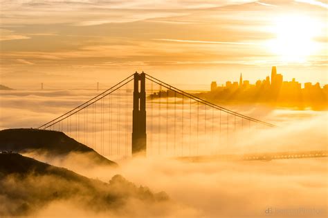 San Francisco In The Fog Is Like Gotham City What A Sunrise Oc