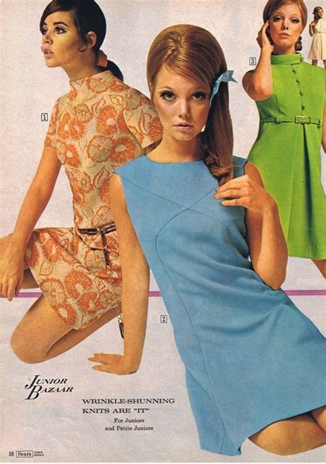 Sears Junior Bazaar Fashions 1968 Decades Fashion 60s And 70s