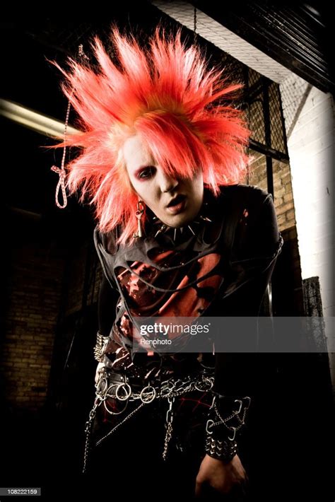 Young Male Punk Rocker High Res Stock Photo Getty Images