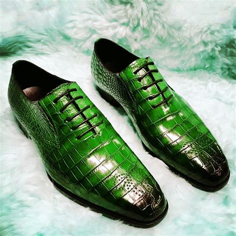 Formal Alligator Oxford Alligator Leather Dress Shoes For Men Dress