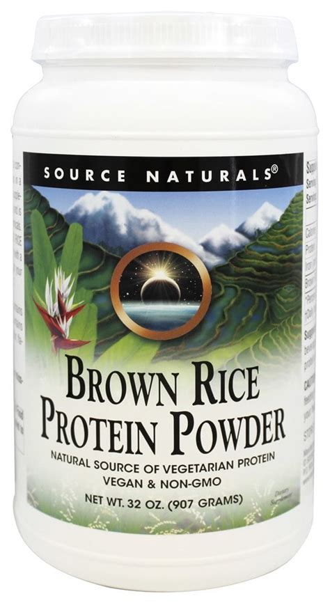 Source Naturals Brown Rice Protein Powder 32 Oz