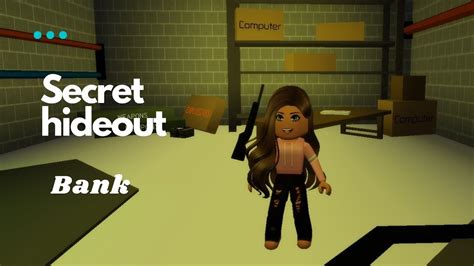 Secret Hideout At The Bank In Brookhaven Youtube