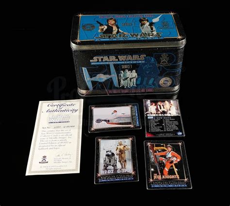 Star Wars Toys Metal Collectors Cards