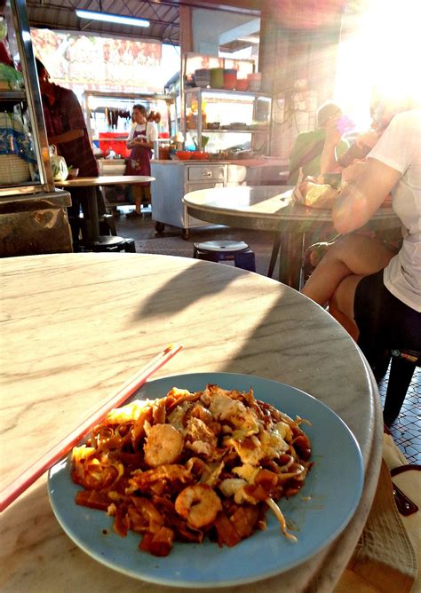 Koay teow, the common flat rice noodle, is fried in high heat with prawns, cockles, eggs and bean sprouts in a fiery display over a charcoal fire. Penang Kimberley Street "Char Koay Teow" - Asia Pacific ...