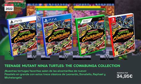 Vuelven Las Tortugas Ninja Con Teenage Mutant Ninja Turtles The Cowabunga Collection Para