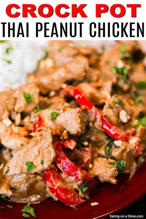 Crock Pot Peanut Butter Chicken Is A Delicious And Easy Recipe To Jazz