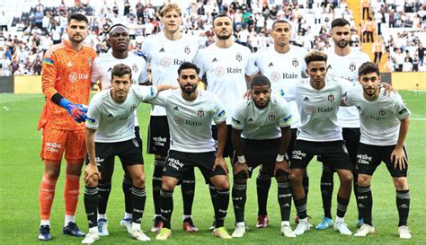 Beşiktaş son hazırlık maçında berabere kaldı Orta Çizgi Beşiktaş