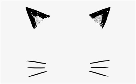 Cat Catears Ears Cute Png Overlay Kawaii Royalty Free Transparent Cat