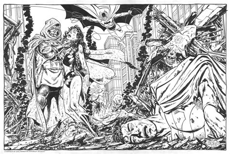 Dr Doom Makes Short Work Of The Justice League Comic Art John Byrne
