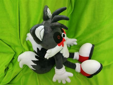 Sample Plush Toys Made To Order Tails Doll Plush Dark Tails Etsy