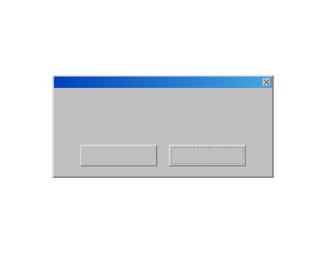 Retro 00s Pc System Message Template Copy Space Blank Element For Text