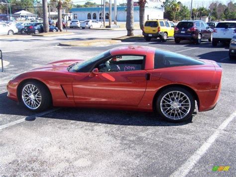 2006 Daytona Sunset Orange Metallic Chevrolet Corvette Coupe 25752249