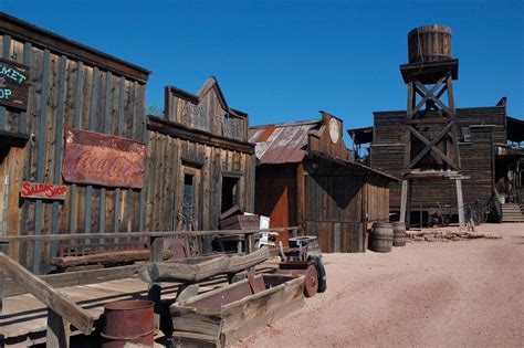 Goldfield Az — By Nzdave From Fotopedia Old Western Towns Ghost