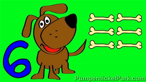 Doggy Numbers 1 To 10 Count Dog Bones Numbers 1 To 10 Stories For