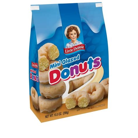 Little Debbie Glazed Mini Donuts Bagged 105 Oz