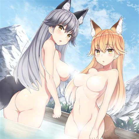 Ezo Red Fox And Silver Fox Kemono Friends Drawn By Usab