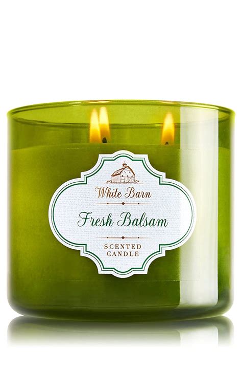 bath and body white barn fresh balsam 3 wick candle 14 5 oz to view further for this item