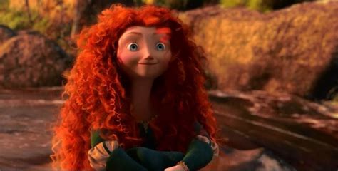 Мерида принцесса из мультфильма Храбрая сердцем