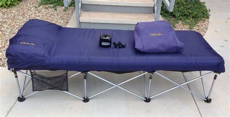 See more ideas about air mattress, coleman air mattress, mattress. CABELA'S Camping Elevated Collapsable FOLDING TWIN COT ...