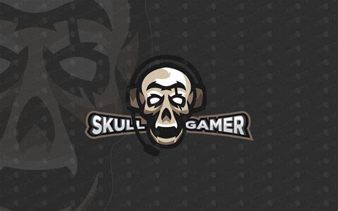 Esports Skull Gamer Skull Gaming Logo For Sale Lobotz Ltd