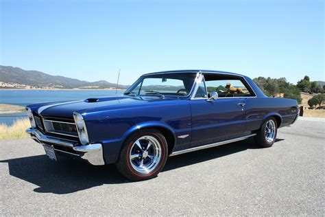 Beautiful Blue 1965 Pontiac Gto With My Favorite Gto Wheels