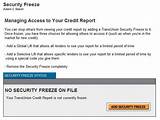 How To Freeze Your Credit Report Online