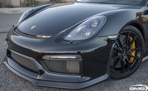 Mean Black Porsche Cayman Wearing Custom Body Kit — Gallery