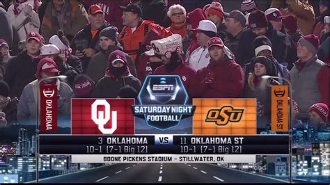 Ou Vs Oklahoma State 2015 Youtube