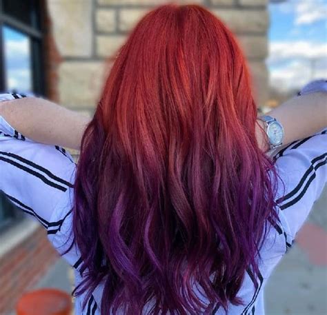 25 Showstopping Red Purple Hair Colors To Rock In 2024