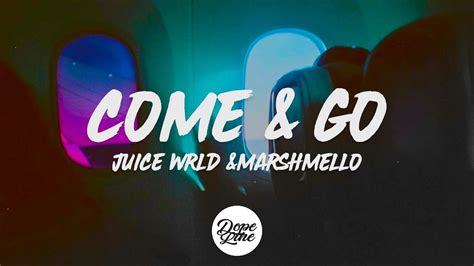 Juice Wrld Come And Go Ft Marshmello Lyrics Youtube