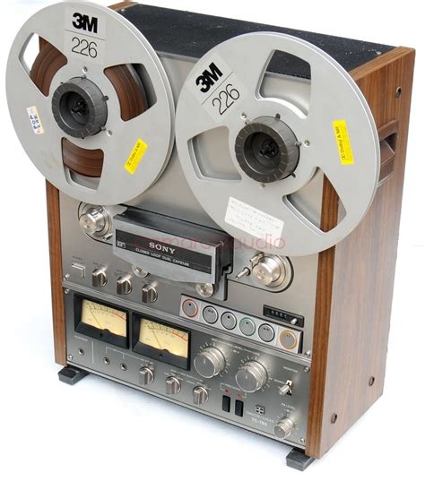 Each one of the 4 tracks. Sony TC-765 4 Track 2 Channel Stereo Reel to Reel Tape ...