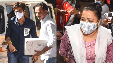 Ncb Arrests Comedian Bharti Singhs Husband Haarsh Limbachiyaa In Drugs Case
