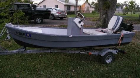 2003 12ft Jon Boat Center Console Wtrailer Included For Sale In