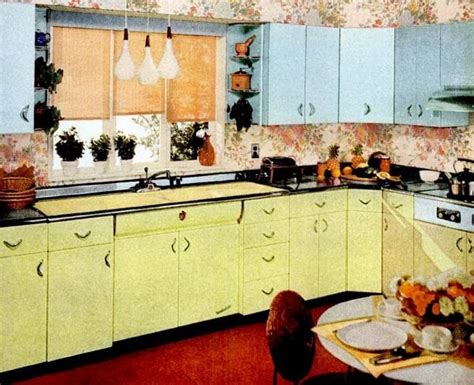 31 Retro Yellow Kitchens From The 50s And 60s Sunny Midcentury Home