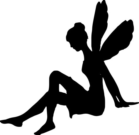 Fairy Silhouette Svg At Getdrawings Free Download