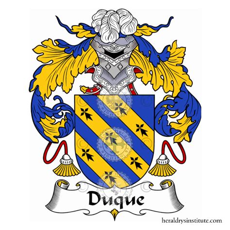 Duque Familia Heráldica Genealogía Escudo Duque