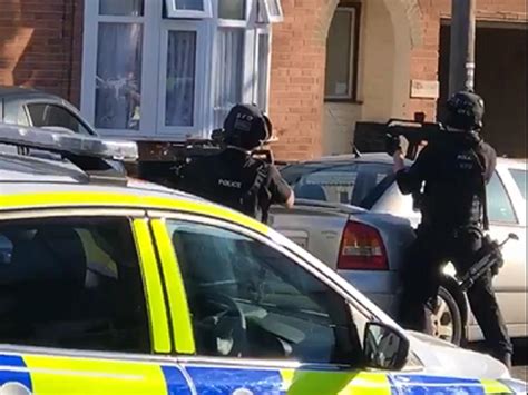 armed police stand down in luton after reports of gun in house luton today